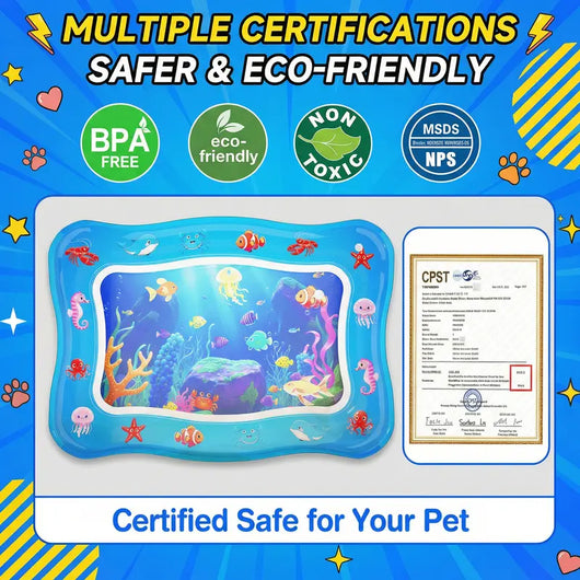 Cat Water Play Mat