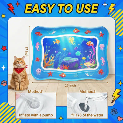Cat Water Play Mat