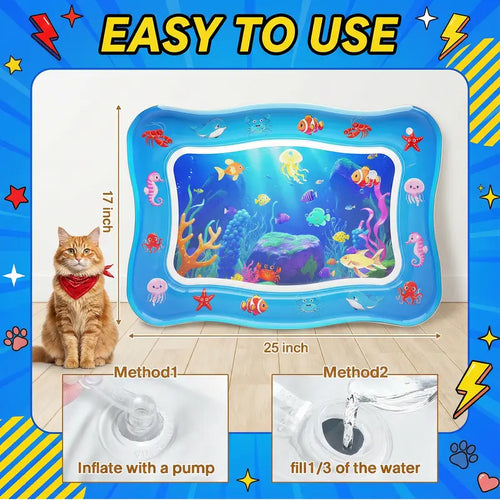 Cat Water Play Mat